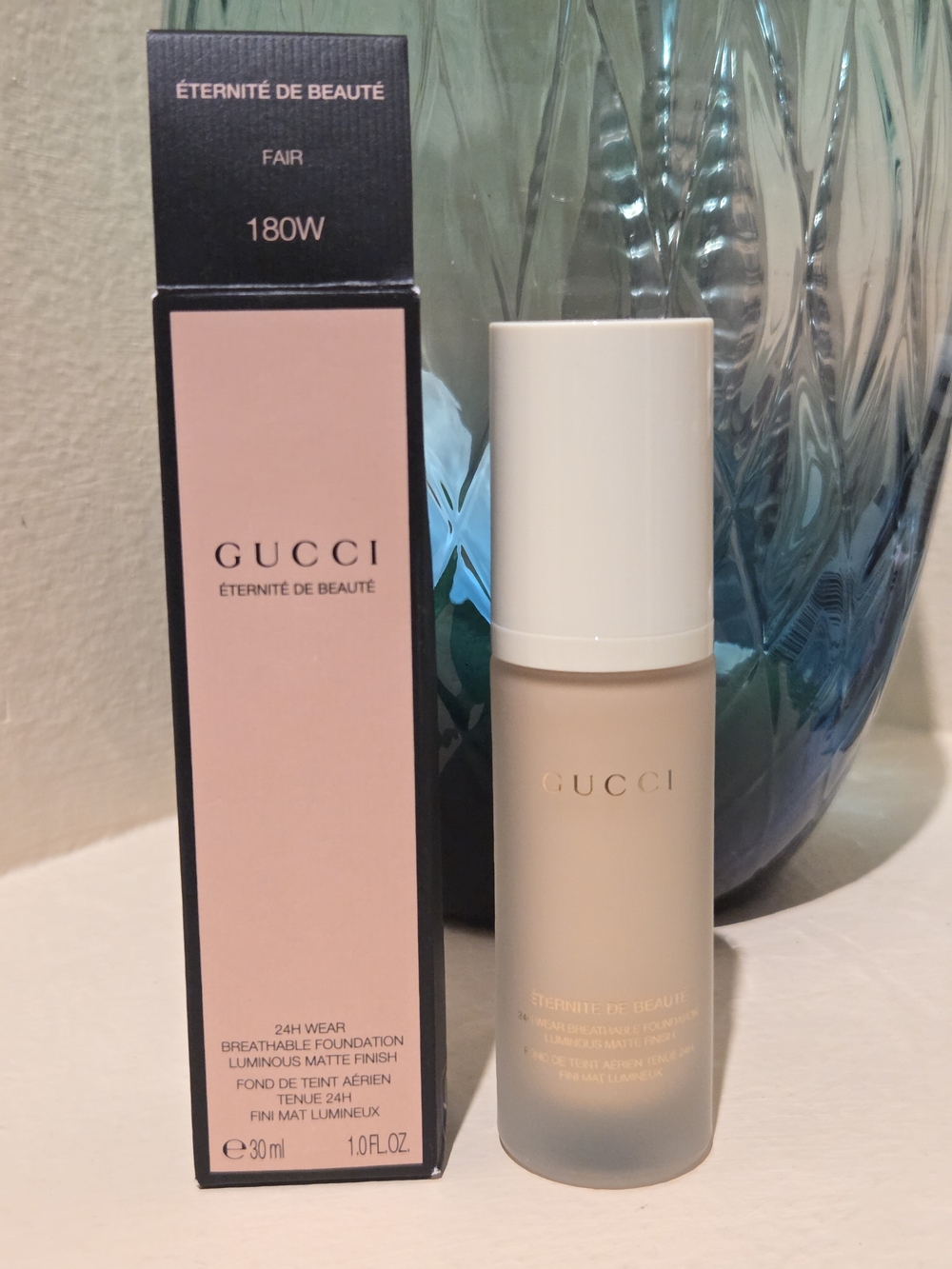 Gucci Éternité de Beauté Foundation 180W Fair 1.0 oz 30mL New In Box Matte